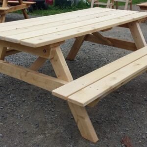 Picnic Table - 6' attached